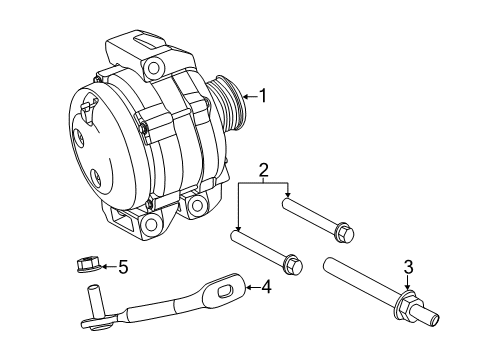 2011 Jeep Grand Cherokee Alternator Diagram 3 - Thumbnail