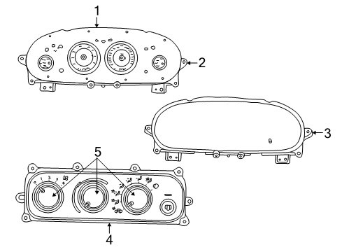 2004 Dodge Stratus Knob Diagram for 5018866AA