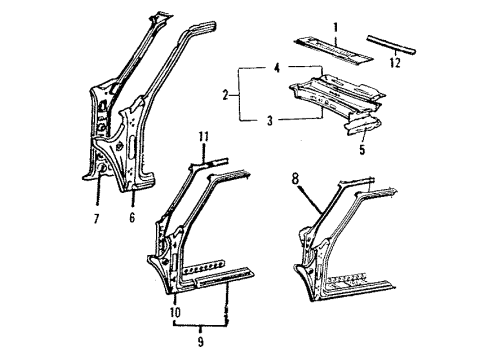 1984 Dodge Colt Cowl Diagram