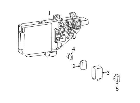 2001 Chrysler Sebring Mini Fuse, Light Green Diagram for ATC30