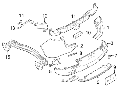 2025 Dodge Hornet Booster Lock Nut Diagram for 6106123AA