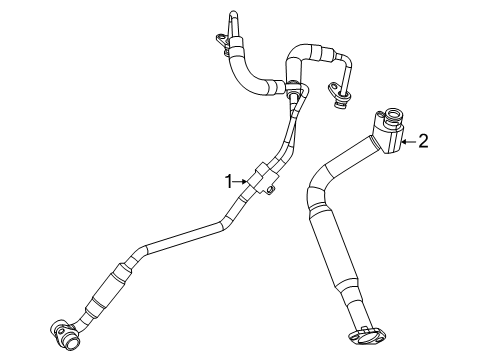 2025 Ram 1500 Turbocharger & Components Diagram 3 - Thumbnail