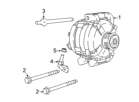 2024 Dodge Durango Alternator Diagram 5 - Thumbnail