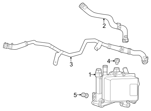2025 Jeep Grand Wagoneer L Hose Diagram for 68448246AB