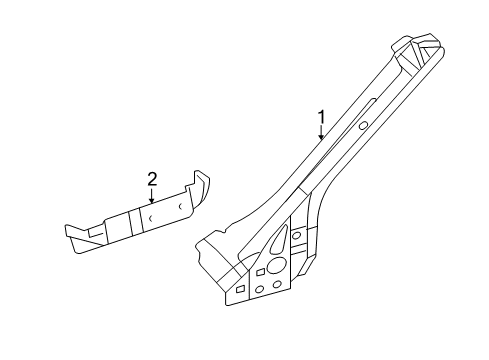 2008 Chrysler Sebring Hinge Pillar Diagram