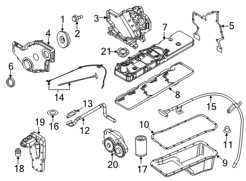 2010 Dodge Ram 3500 Tube O-Ring Diagram for 5017783AA