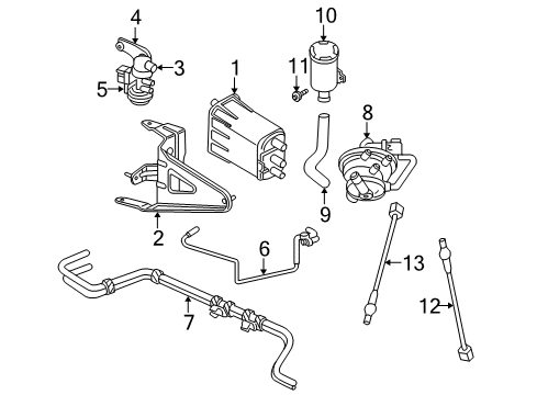 1998 Dodge Durango Rocker Molding Fastener Diagram for 6502481