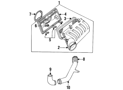2000 Dodge Ram 2500 Vacuum Amplifier Diagram for 6033560