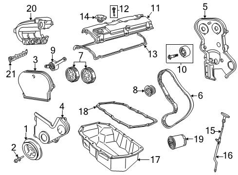 2003 Dodge Stratus Dipstick Diagram for 4792148AC