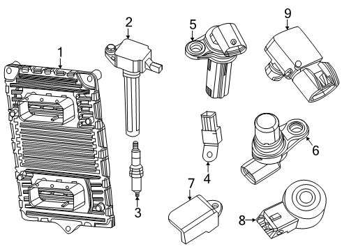 2025 Jeep Compass Ignition System Diagram