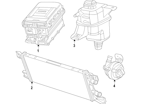 2021 Jeep Wrangler Alternator, Engine Diagram for 68452771AF
