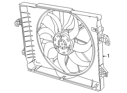 2025 Ram 1500 Cooling Fan Diagram