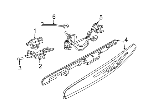 2007 Chrysler Pacifica Wire Harness Diagram for 68002046AA