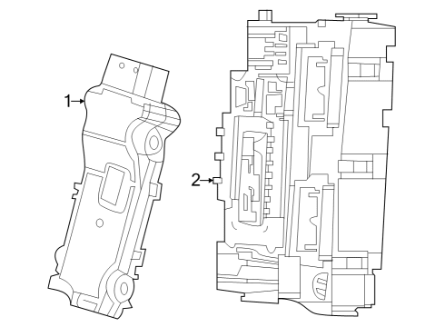 2025 Dodge Hornet Module - Transmission Control Diagram for 68445036AA