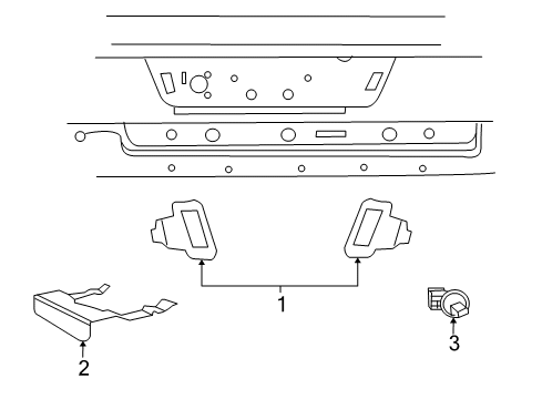 2012 Ram 2500 License Lamps Diagram