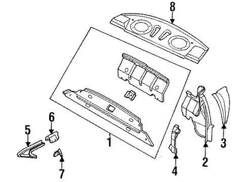 1995 Dodge Neon Extension Diagram for 5255475