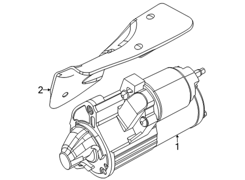 2021 Jeep Wrangler Starter Diagram 4 - Thumbnail