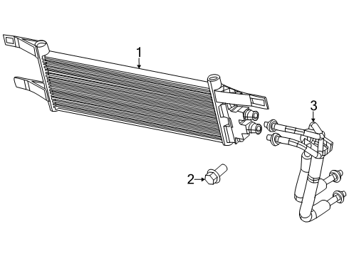 2023 Dodge Hornet Trans Oil Cooler Diagram