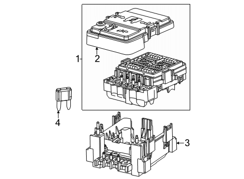 2024 Dodge Charger Daytona Fuse & Relay Diagram 1 - Thumbnail