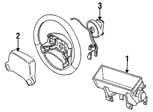 1994 Chrysler Concorde Diagnostic Module Diagram for 4864263