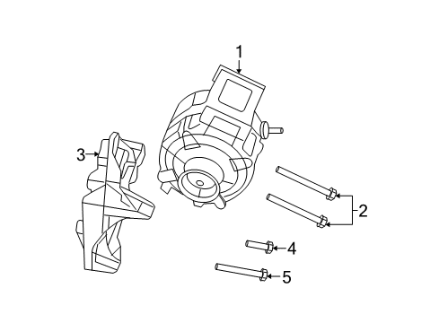 2007 Chrysler Sebring Alternator Diagram 3 - Thumbnail