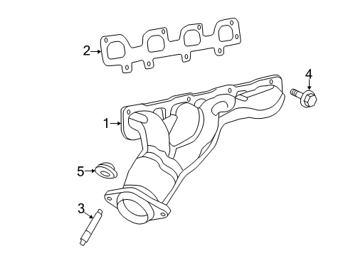 2019 Dodge Charger Exhaust Manifold Diagram 2 - Thumbnail