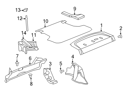 2008 Chrysler Sebring Wrench Holder Diagram for 5105525AC