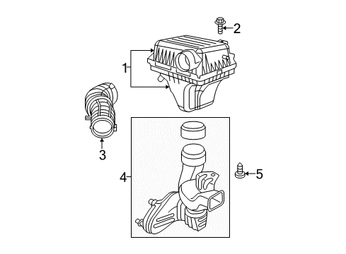 2005 Dodge Magnum Air Intake Diagram 2 - Thumbnail