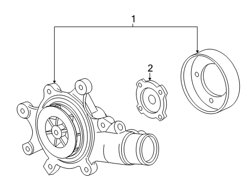 2004 Dodge Viper Water Pump Diagram
