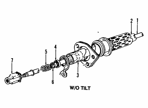 1984 Dodge B150 Coupling Diagram for 3879914