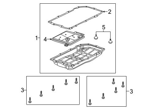 2021 Jeep Gladiator Automatic Transmission Diagram