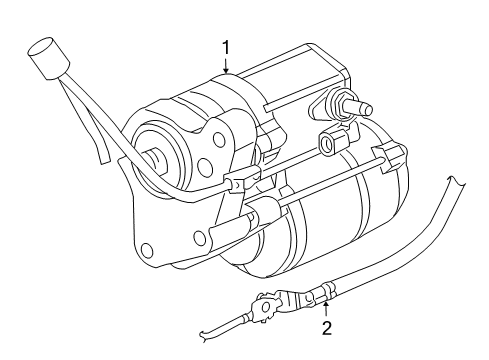 2007 Chrysler 300 Starter Diagram 2 - Thumbnail
