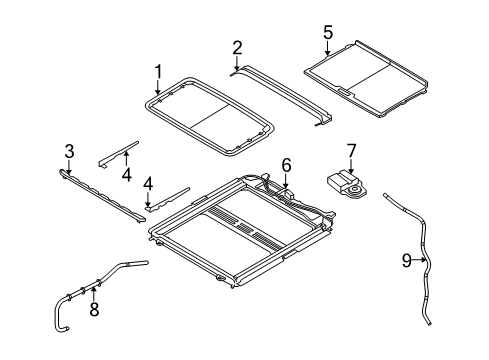 2011 Ram 2500 Drain Tube, Rear Passenger Side Diagram for 68050916AB