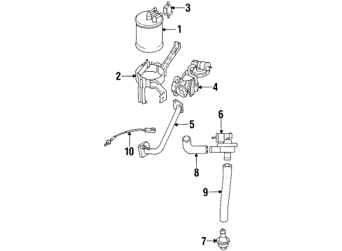 1995 Chrysler Sebring Powertrain Control Diagram