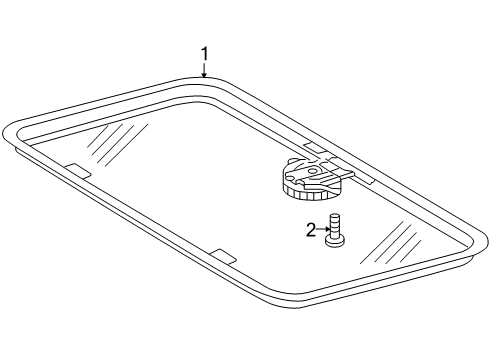 2003 Dodge Sprinter 3500 Sunroof Diagram 3 - Thumbnail
