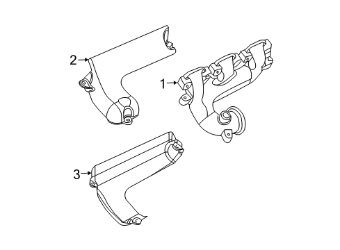 2007 Dodge Magnum Exhaust Manifold Diagram 2 - Thumbnail