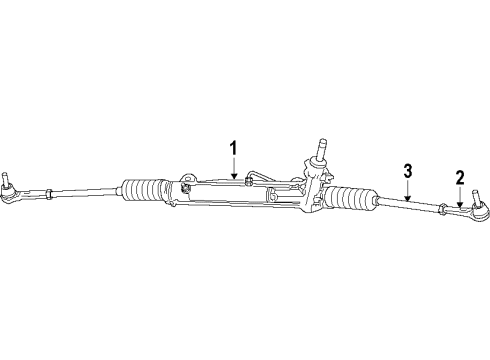 2012 Ram C/V Steering Gear & Linkage Diagram