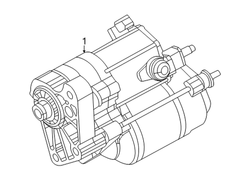 2021 Ram 1500 Starter Diagram 4 - Thumbnail