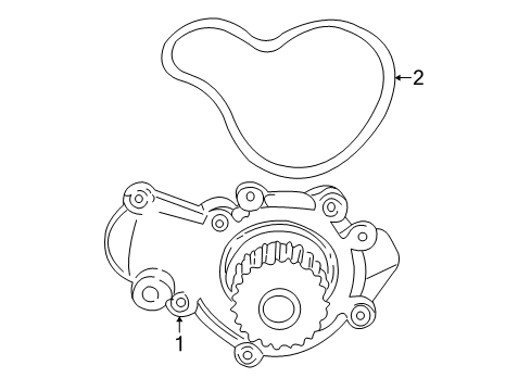 2002 Dodge Stratus Water Pump Diagram 3 - Thumbnail