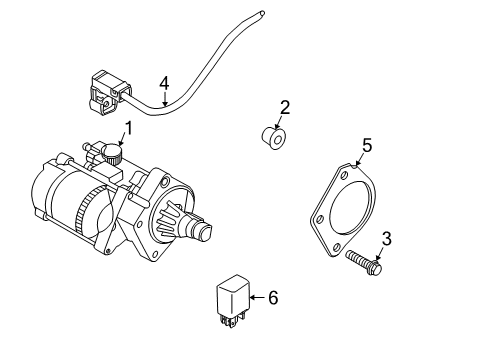 1998 Dodge Intrepid Starter Wiring Diagram for 4759367AB