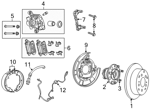 2007 Jeep Patriot Mount Bracket Diagram for 5179863AA