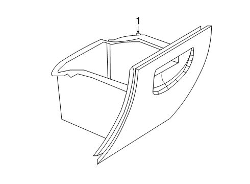 2021 Jeep Gladiator Glove Box Diagram