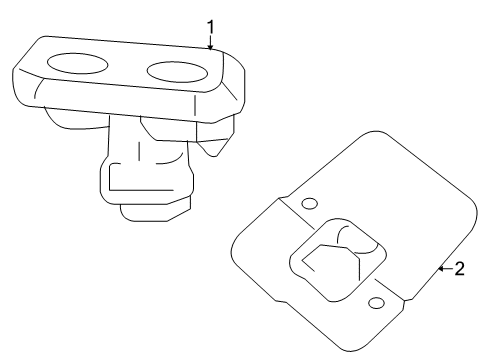 2008 Dodge Viper Access Cover Diagram for 5030218AA