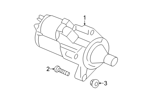 2014 Dodge Avenger Starter Diagram 2 - Thumbnail