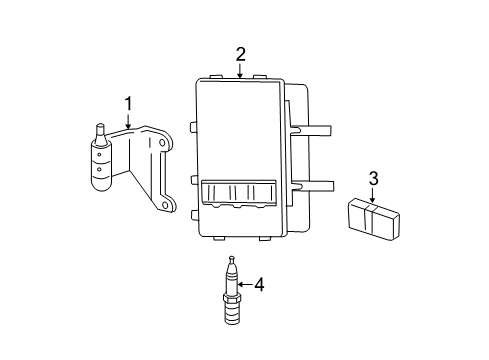 2007 Dodge Dakota Control Module Diagram for R5094612AF