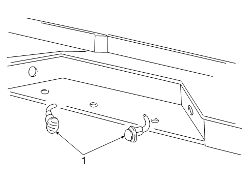 1994 Dodge B250 License Lamps Diagram 2 - Thumbnail