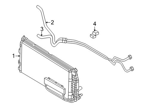 2002 Dodge Intrepid Trans Oil Cooler - Belts Diagram 2 - Thumbnail