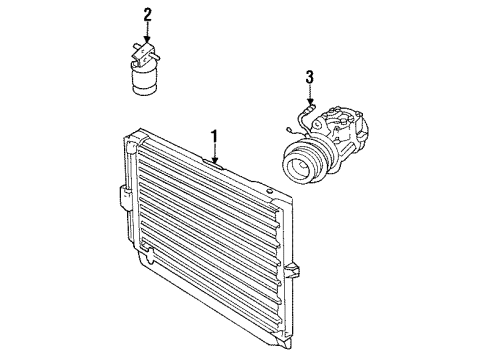 1988 Dodge Daytona Discharge Hose Diagram for 4773360