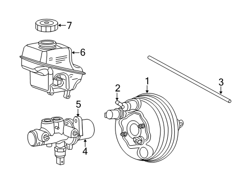 2009 Dodge Challenger Slave Cylinder Diagram for 5038118AB