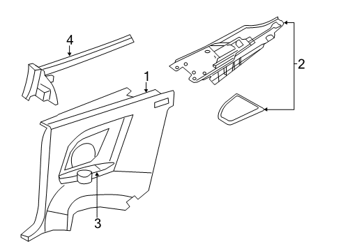 2012 Chrysler 200 Armrest, Beige Diagram for 1JZ20HL1AA